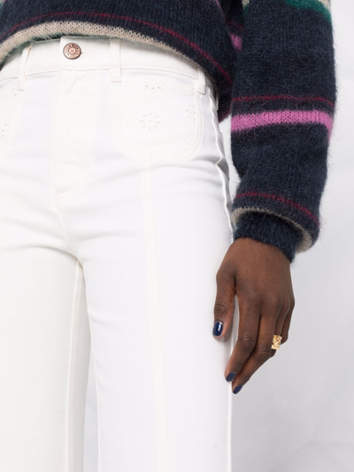 Shop See By Chloé Jeans White