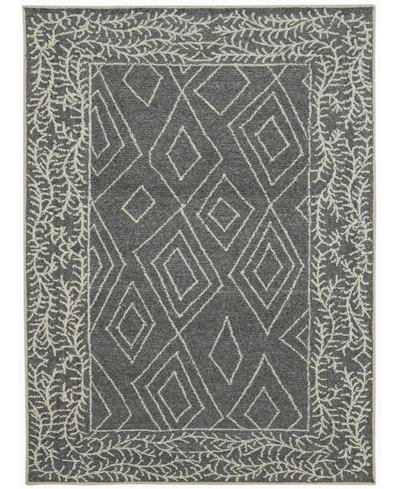 Shop Amer Rugs Berlin Oxbow 5' X 8' Area Rug In Onyx