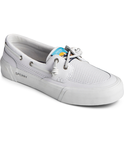 Shop Sperry Women's Soletide Boat Sneakers Women's Shoes In White