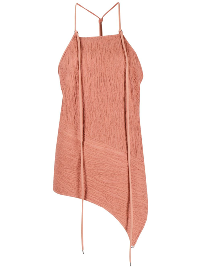 Shop Muller Of Yoshiokubo Sand Wave Camisole In Rot