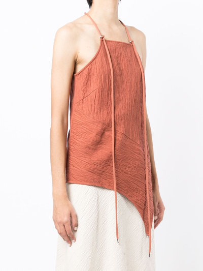 Muller Of Yoshiokubo Sand Wave Camisole In Rot