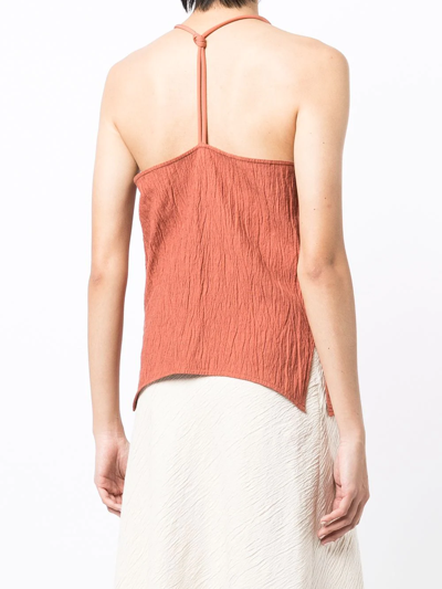 Shop Muller Of Yoshiokubo Sand Wave Camisole In Rot