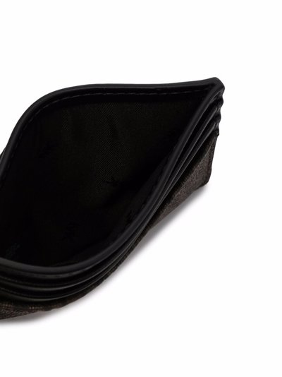 Michael Kors Tall Card Case In Braun