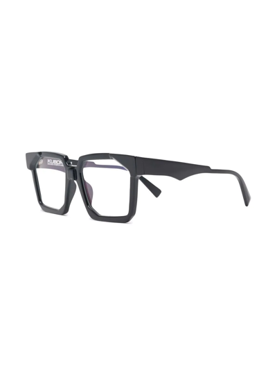 Kuboraum Square-frame Glasses In Schwarz
