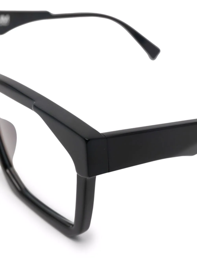 Kuboraum Square-frame Glasses In Schwarz