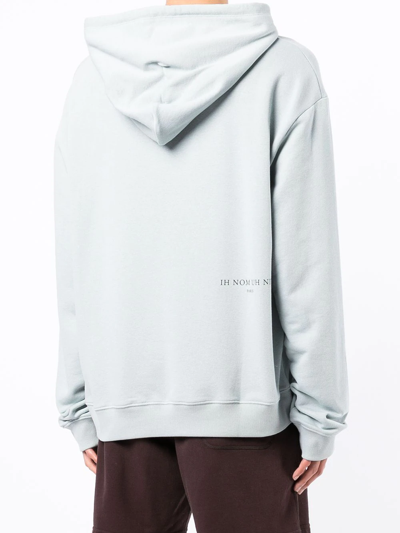 Ih Nom Uh Nit Chicago Printed Hoodie In Blau