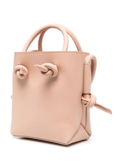 Shop Marsèll Nodino Knot-detail Tote In Pink