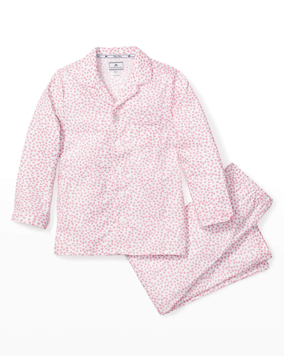 Petite Plume Baby's, Little Girl's & Girl's 2-piece Sweethearts Pajama Set In Pink