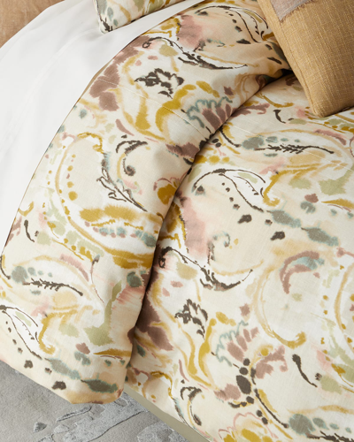 Shop Tl At Home Damara King Duvet Cover In Linen