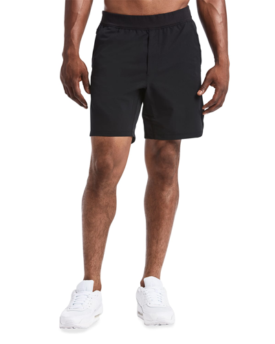 Shop Public Rec Men's Solid Flex Athletic Shorts In Black