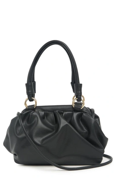 Shop Belle & Bloom Just Because Satchel Crossbody Bag In Black