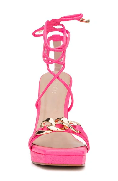 Torgeis Cassava Heel In Fuchsia