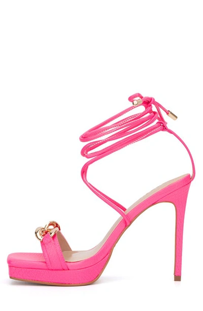 Torgeis Cassava Heel In Fuchsia