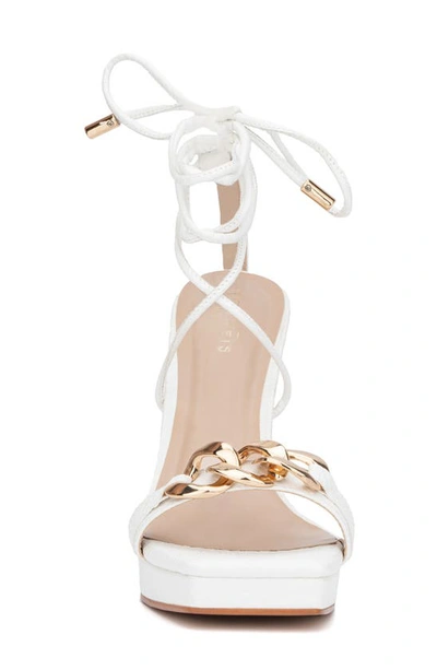 Torgeis Cassava Heel In White