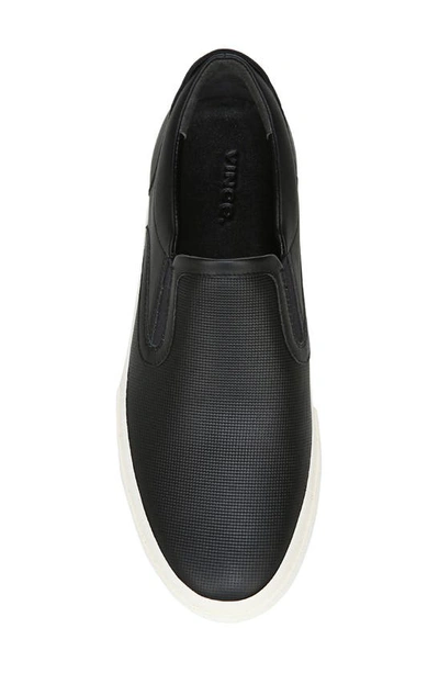 Shop Vince Fairfax Slip-on Sneaker In Black