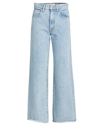 Shop Slvrlake Grace High-rise Wide-leg Jeans In Time To Go