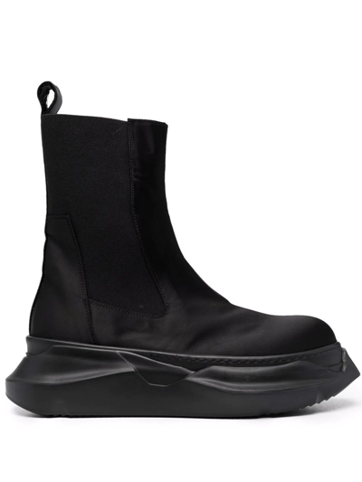 Shop Rick Owens Drkshdw Beatle Abstract Sneaker Boots In Black