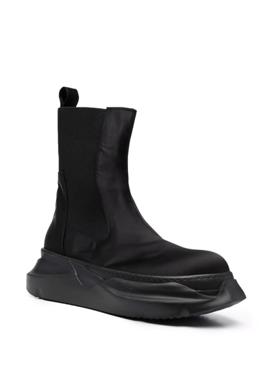 Shop Rick Owens Drkshdw Beatle Abstract Sneaker Boots In Black