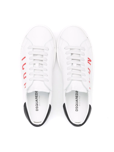 Dsquared2 Forever Icon Low-top Sneakers In White