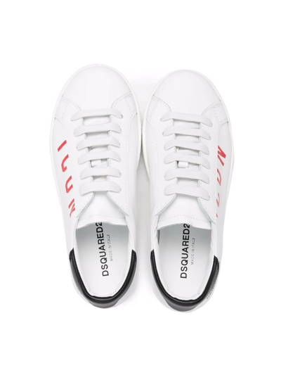 Dsquared2 Forever Icon Low-top Sneakers In White