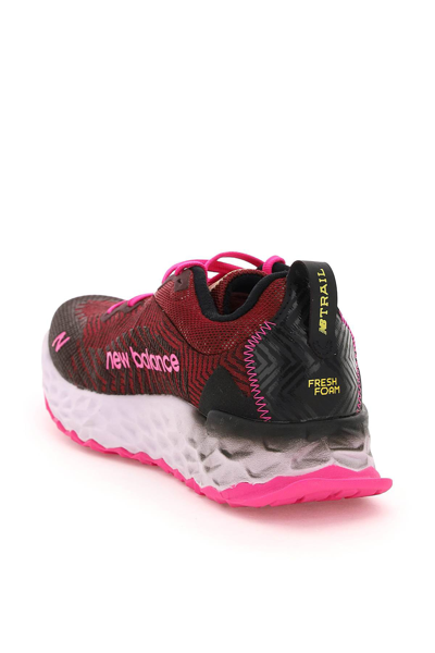 Shop New Balance Fresh Foam Hierro V6 Sneakers In Red,fuchsia