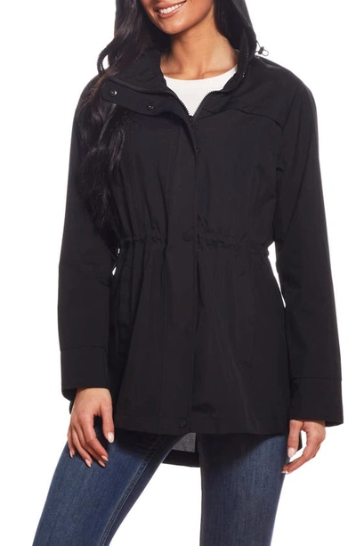 Shop Gallery Water Resistant Packable Jacket In Black