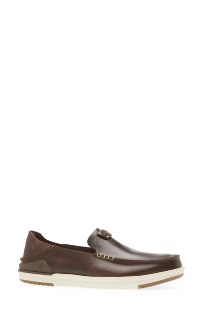 Olukai Kakaha Slip-on In Dk Java / Dk Java
