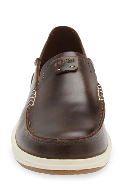 Olukai Kakaha Slip-on In Dk Java / Dk Java