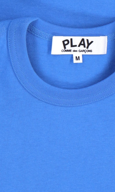 Shop Comme Des Garçons Play Logo T-shirt
