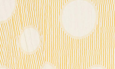 Patrizia Luca Pleated Hi-lo Hem Top In Yellow