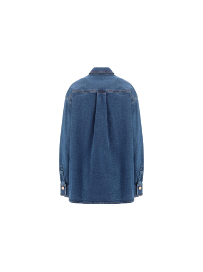 Shop See By Chloé Shirt In Paloma Blue