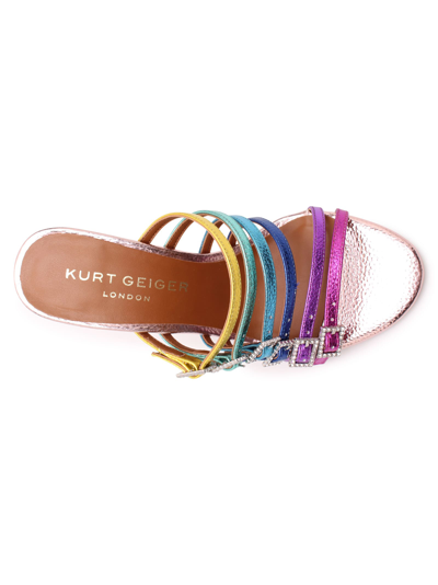 Shop Kurt Geiger London Pierra Multicolor Sandals