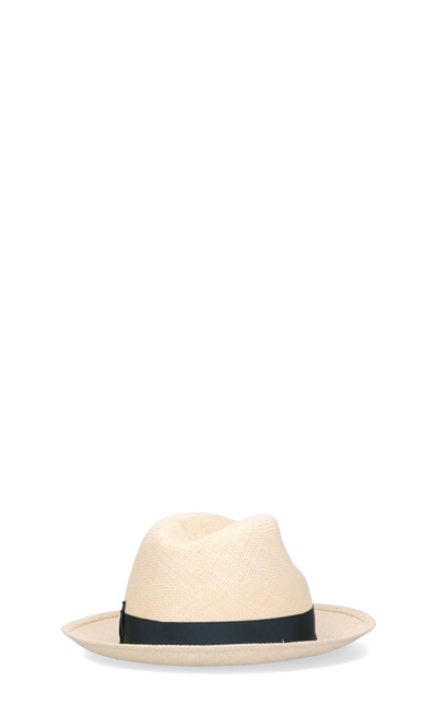 Shop Borsalino Hat In Beige