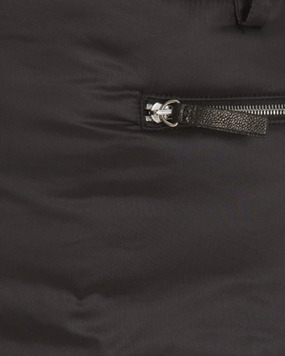 Shop Khaite Light Nylon Mitsy Skirt In 200 Black