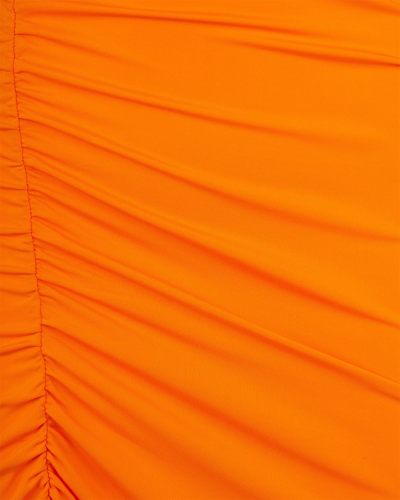 Shop Andamane Jersey Irina Midi Dress In Orange