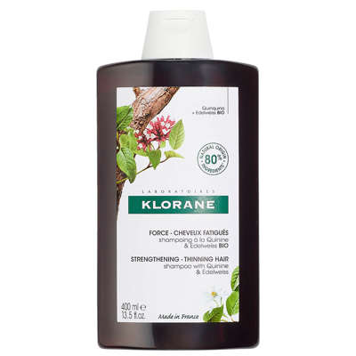 Shop Klorane Strengthening Shampoo For Thinning, Tired Hair With Quinine And Organic Edelweiss 400ml
