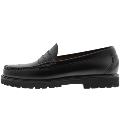Shop Gh Bass Weejun 90 Larson Leather Loafers Black