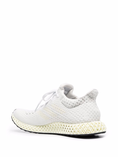 Shop Adidas Originals 4d Futurecraft Primeknit Sneakers In White