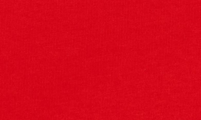 Shop Balenciaga Kids' College Crest Cotton Logo Graphic Tee Shirt In Bright Red