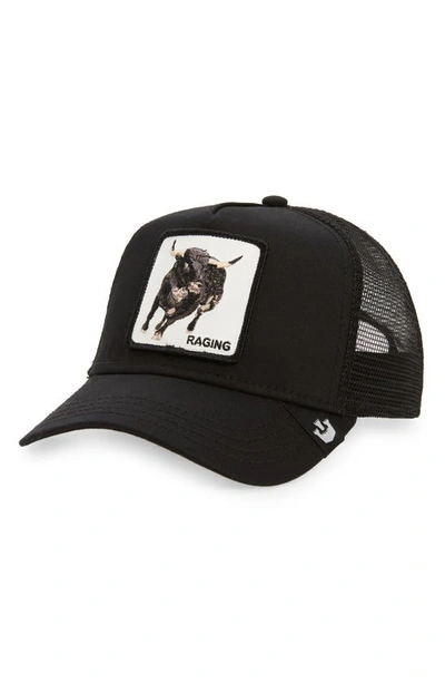 Shop Goorin Bros Rager Trucker Hat In Black