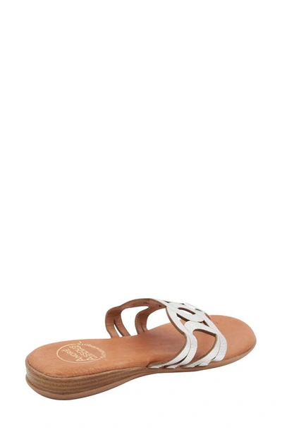 Shop Andre Assous Nature Sandal In Silver