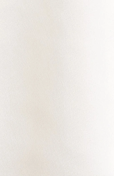 Misook Cascading Lapel Sleeveless Top In White