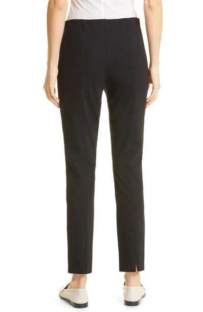 Shop Misook Straight Leg Ponte Knit Pants In Black