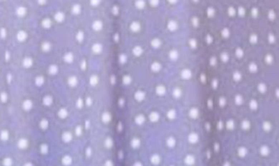 Shop Leota Cindy Sleeveless Midi Dress In Cdlm - Confetti Dot Lavander