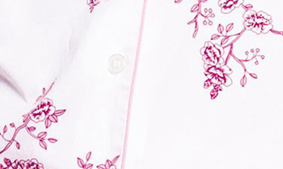Shop Petite Plume English Rose Pajamas In White