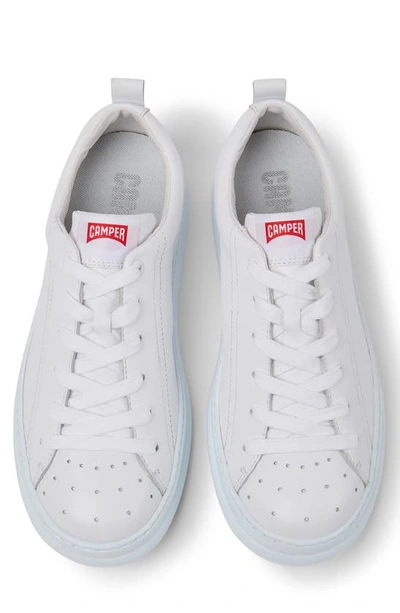 Camper Runner Four Lace-up Sneakers In White Natural