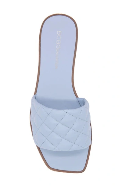 Shop Bcbgeneration Laila Slide Sandal In Celestial Blue