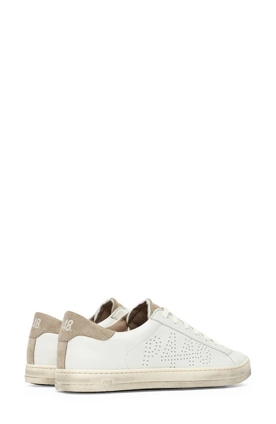 Shop P448 John Sneaker In Cream/ Tab