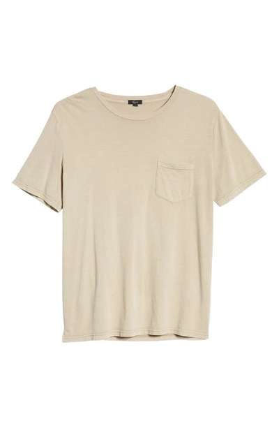 Rails Johnny Cotton Blend Pocket T-shirt In Desert Sand