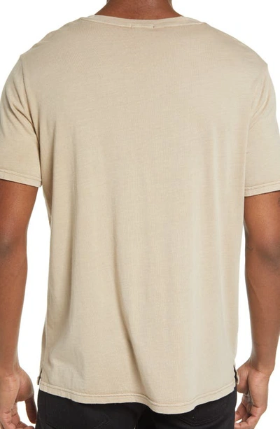 Rails Johnny Cotton Blend Pocket T-shirt In Desert Sand